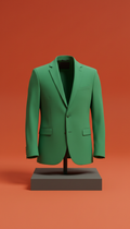 Fresh Green Tech-Fabric Sport Jacket